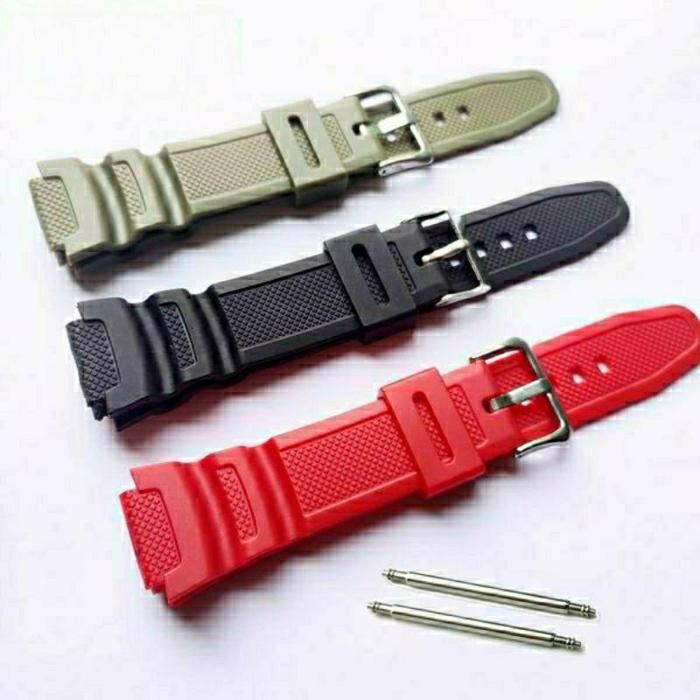 STRAP TALI JAM TANGAN SKMEI 1454 RUBBER STRAP TALI JAM SKMEI 1454