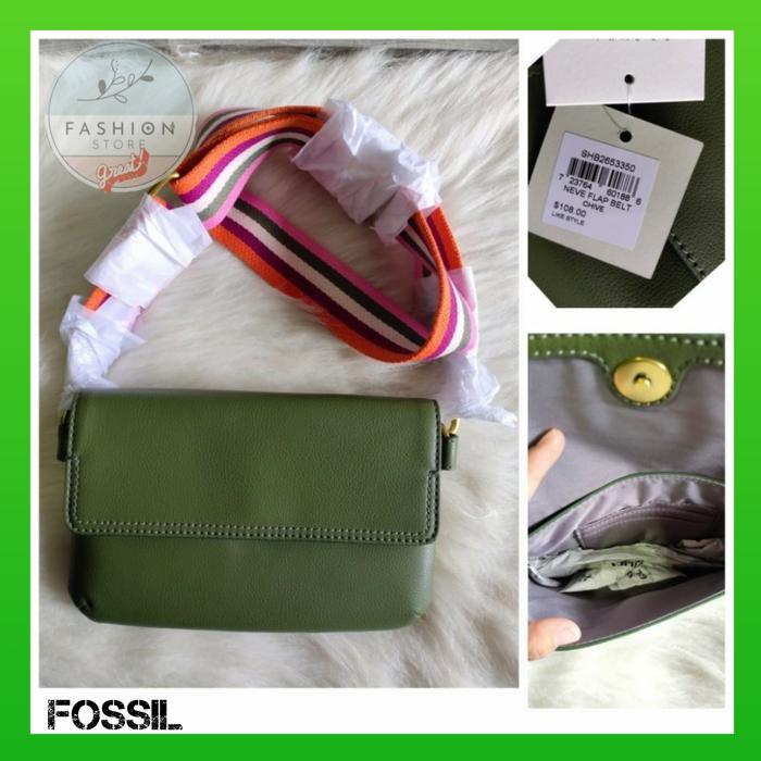 fossil bag tas wanita FOSSIL NEVE BELT BAG original