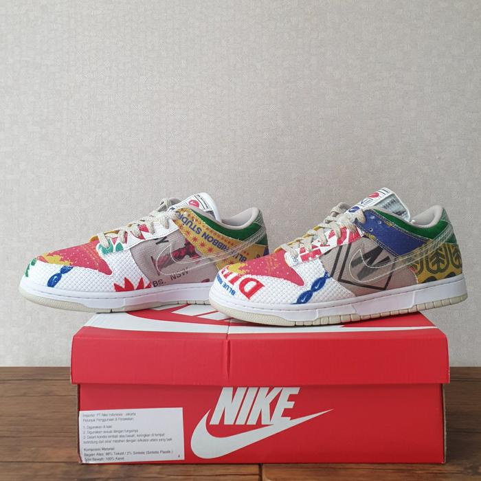 Nike Dunk Low Sp City Market (Us 6 & 7.5 & 10)