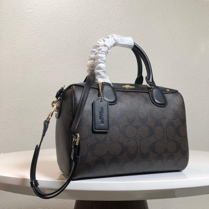tas original coach 58312 C H Craft Leather with PVC Women's Sshoulder