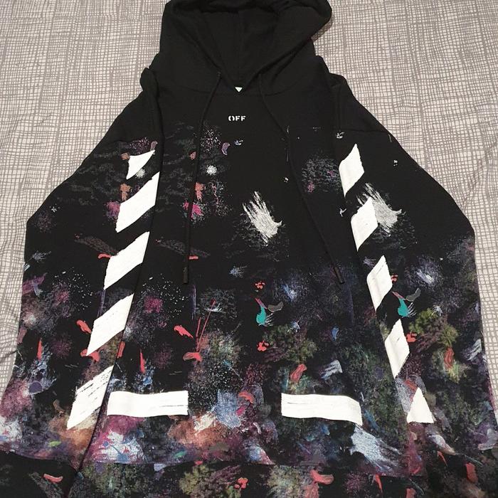 Off White Galaxy Hoodie Mirror 1:1 Replica Size M