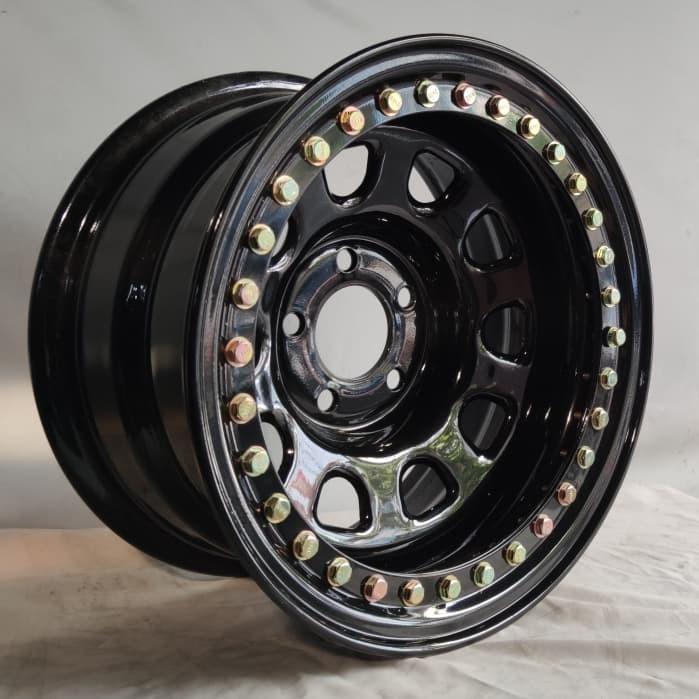 Velg Daytona Beadlock 15x10 Black