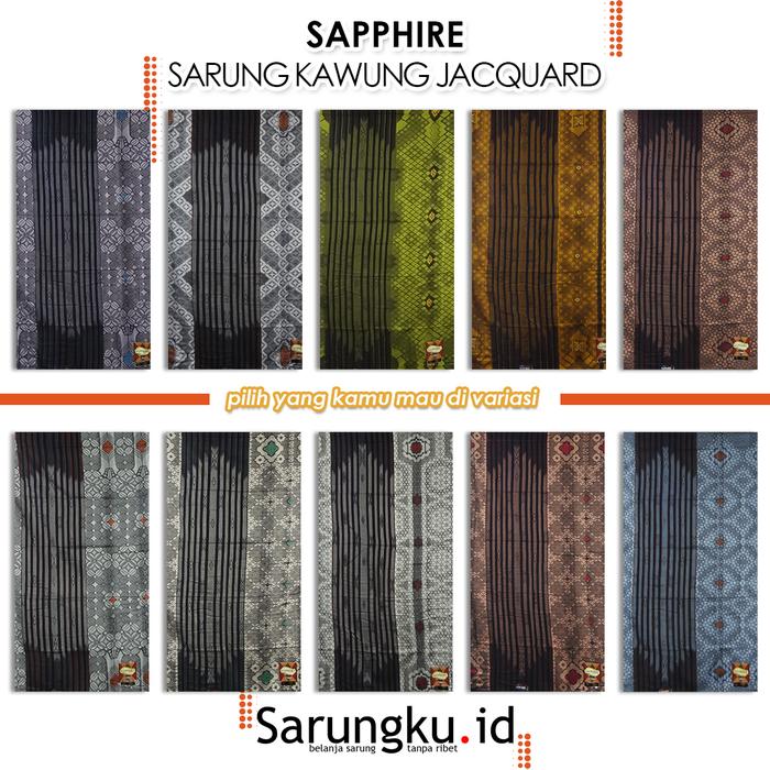 SARUNG SAPPHIRE SARUNG KAWUNG JACQUARD (SKJ)