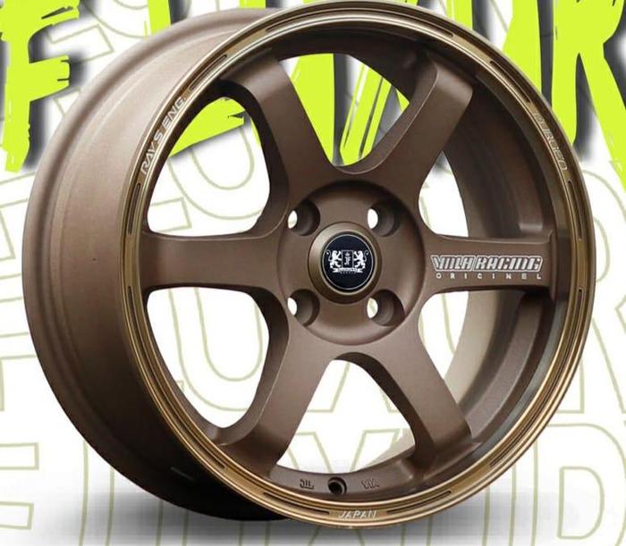 Velg Mobil Ring 15 TE37 SAGA Matte Bronze Sandblast 4H 100 E.40