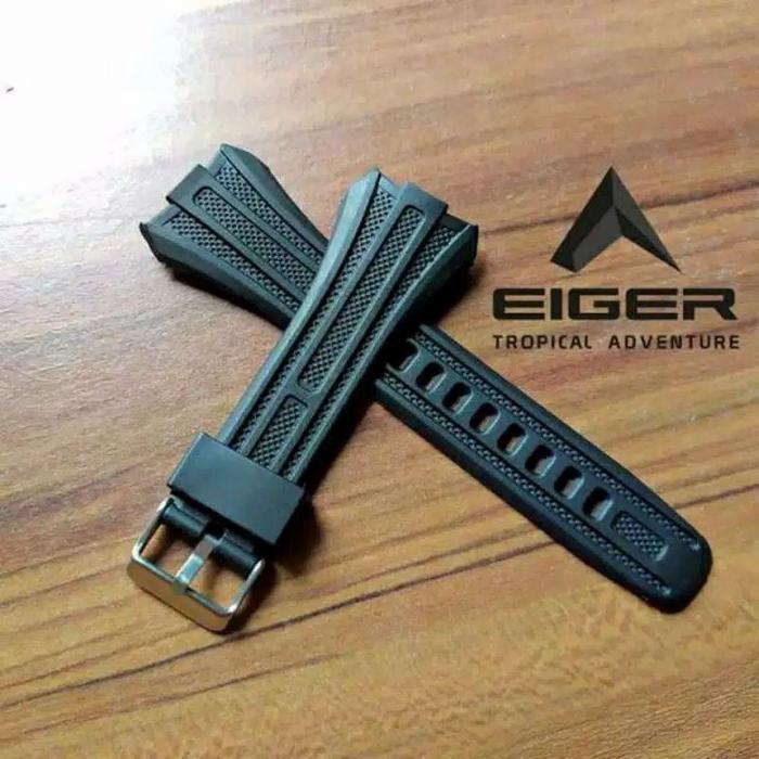 STRAP TALI JAM TANGAN EIGER LS 98 / LS98 / LS-98 RUBBER STRAP LS 98