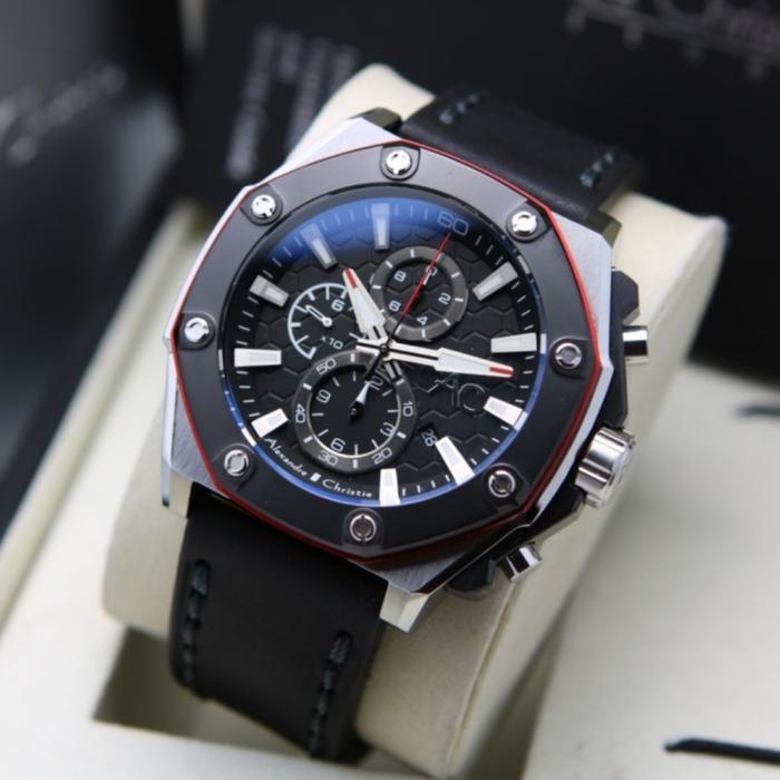 ALEXANDRE CHRISTIE AC 9601 SILVER BLACK AC9601 PRIA ORIGINAL