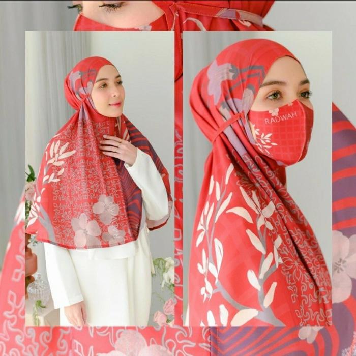 READYPREMIUM ALIKA BERGO RADWAH MAROON FREE MASKER