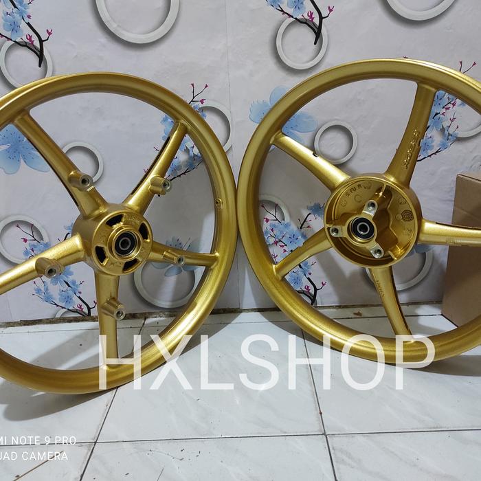 PELEK/VELG RACING PALANG 5 ROSSI MODEL RCB SATRIA FU 150