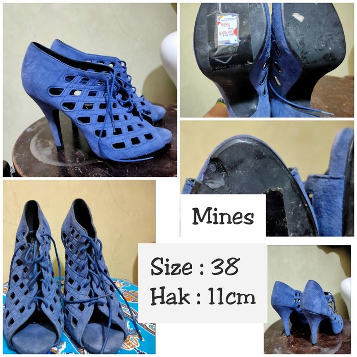 preloved sepatu heels zara women