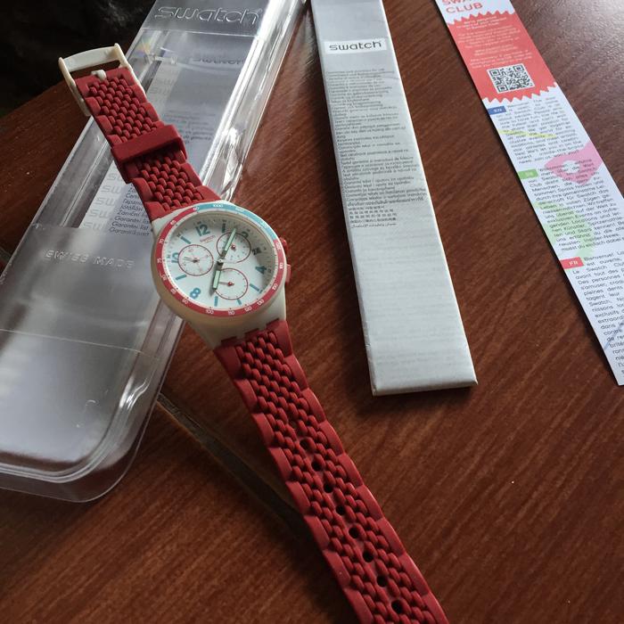 Jam Swatch Original bekas SR936SW