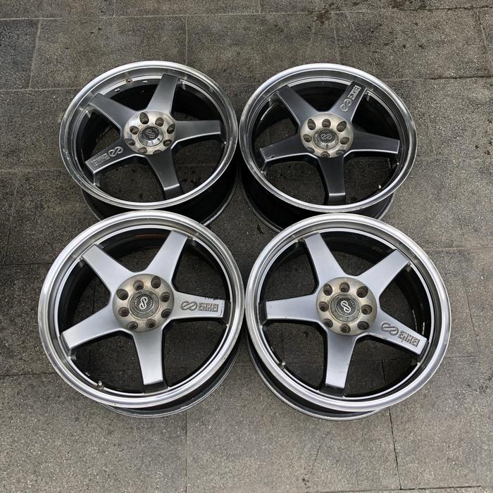 Velg Original Enkei EV5 R17 4x100 Made in Japan RARE for jazz yaris