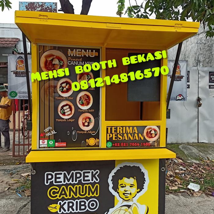 Gerobak makanan , gerobak Pempek palembang