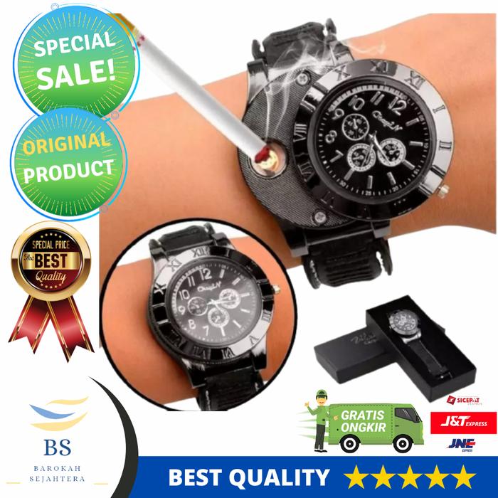 Jam Tangan Unik Pria Korek Api Keren