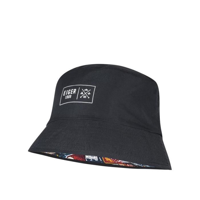 Topi Rimba Eiger Original Flecken Hat 1.0 - HItam