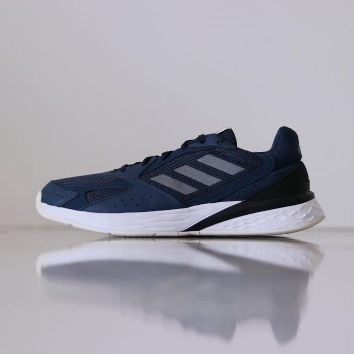 Sepatu Sneakers Pria Adidas Response Run Navy/Cloud White/Cream BNWB