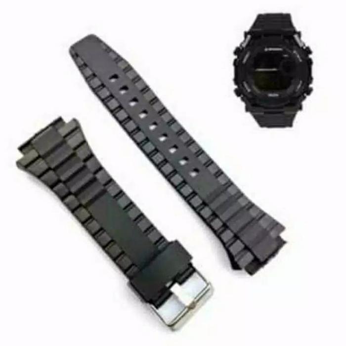 STRAP TALI JAM TANGAN EIGER LCD WATCH 1998001 RUBBER STRAP EIGER