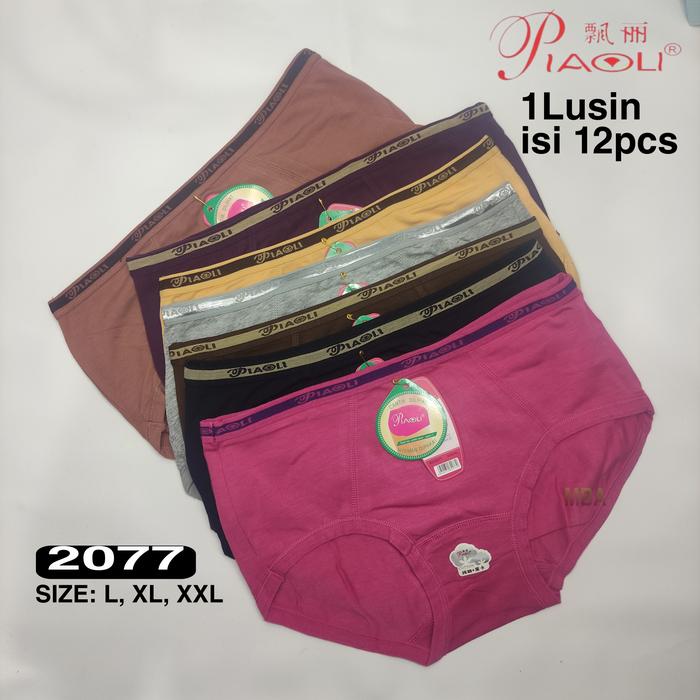isi 12 celana dalam piaoli 2077 - piaoli 2199 - cd paioli supersoft