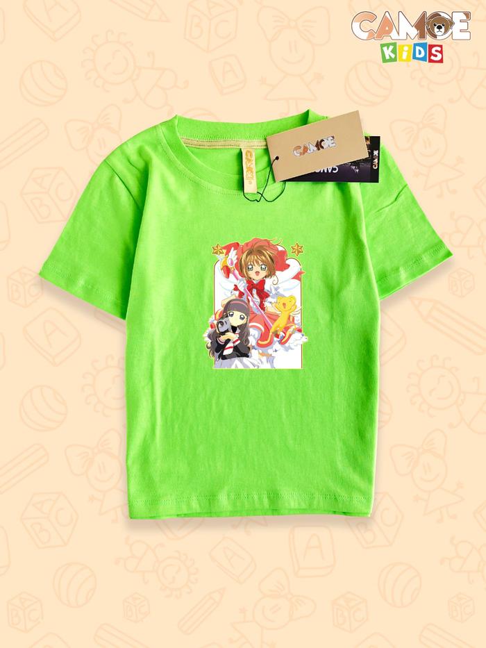 Kaos Baju anak Kids premium sakura cardcaptor anime jepang