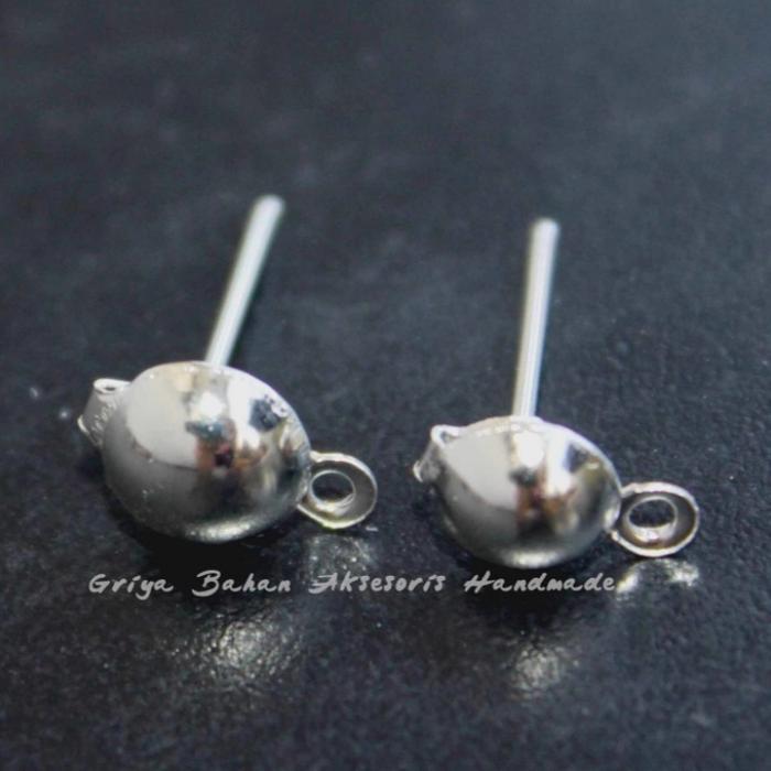 Tusuk Anting Mangkok 5 x 13 mm|| Bahan Aksesoris