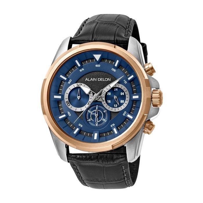 Jam Tangan Pria ORIGINAL Alain Delon AD437-1382C