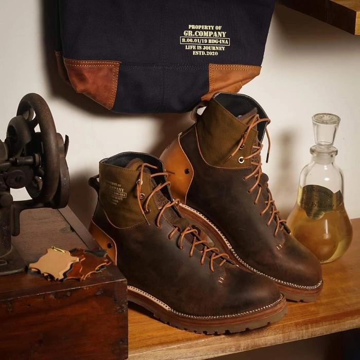 GR Company - Boots Pria - Avigal Dark Brown