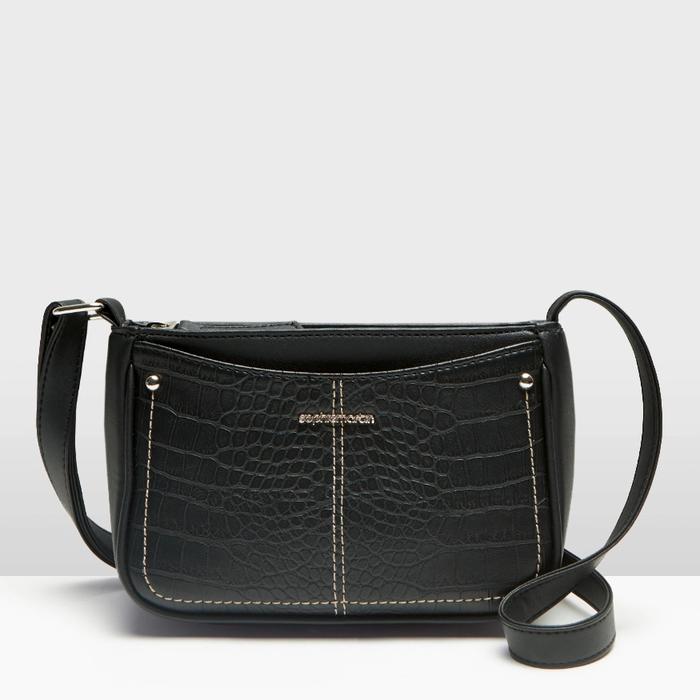 TAS BENAYA SOPHIE MARTIN PARIS ORIGINAL/ TAS SELEMPANG KULIT HITAM