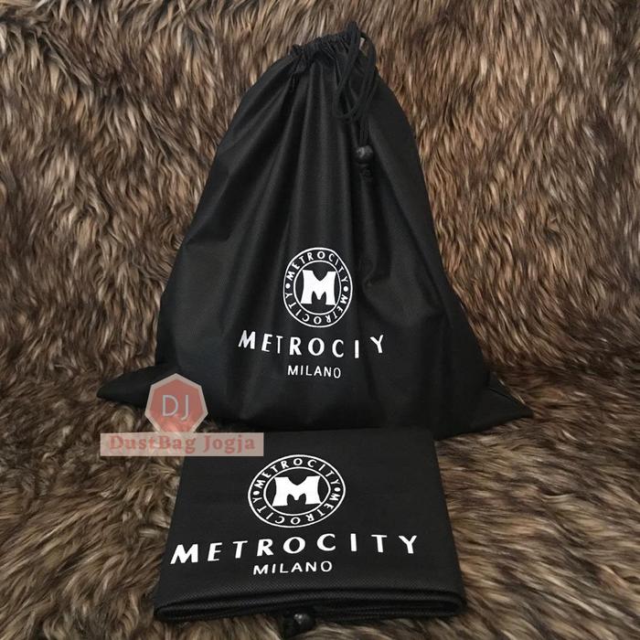 DB METROCITY ukuran XL 50X45 DustBag Tas Serut Sarung Cover Dust Bag
