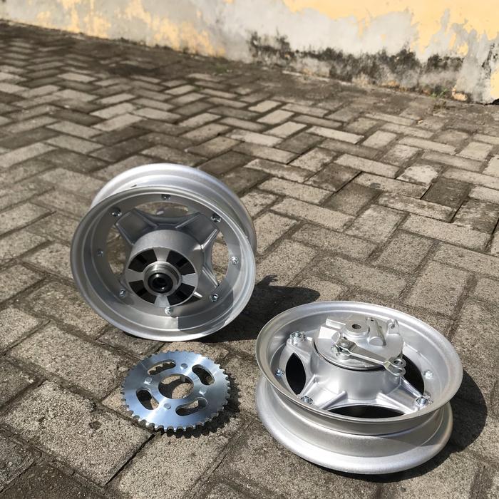 velg rim 10 Tromol honda dax monkey gorilla motor mini model original