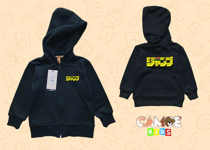 Jaket hoodie zipper anak Kids premium anime weekly jump