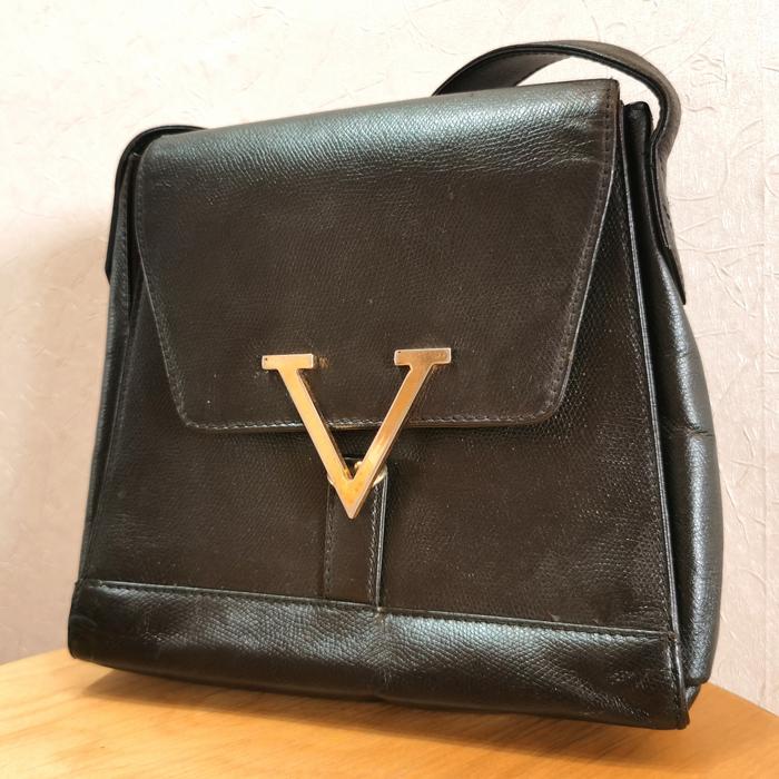 Valentino classic leather vintage bag authentic original