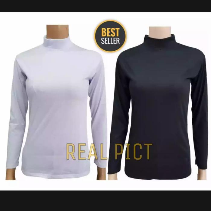 Baju Manset Kaos Polos Hitam Putih