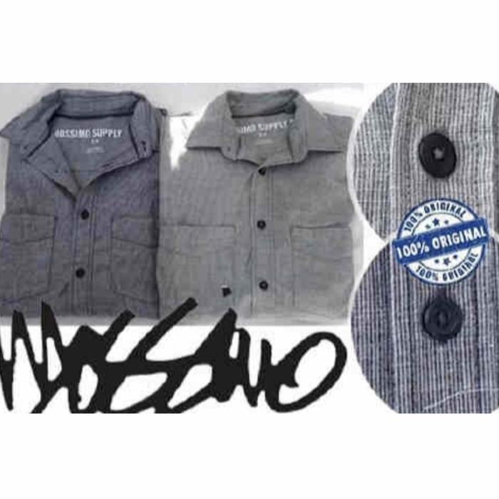 Mossimo Men Pocket Long Shirt Branded Export Kemeja Pria Panjang
