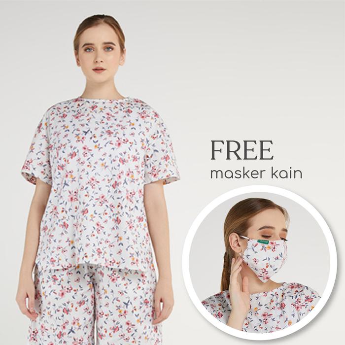Agnes Carnation Relaxed Top