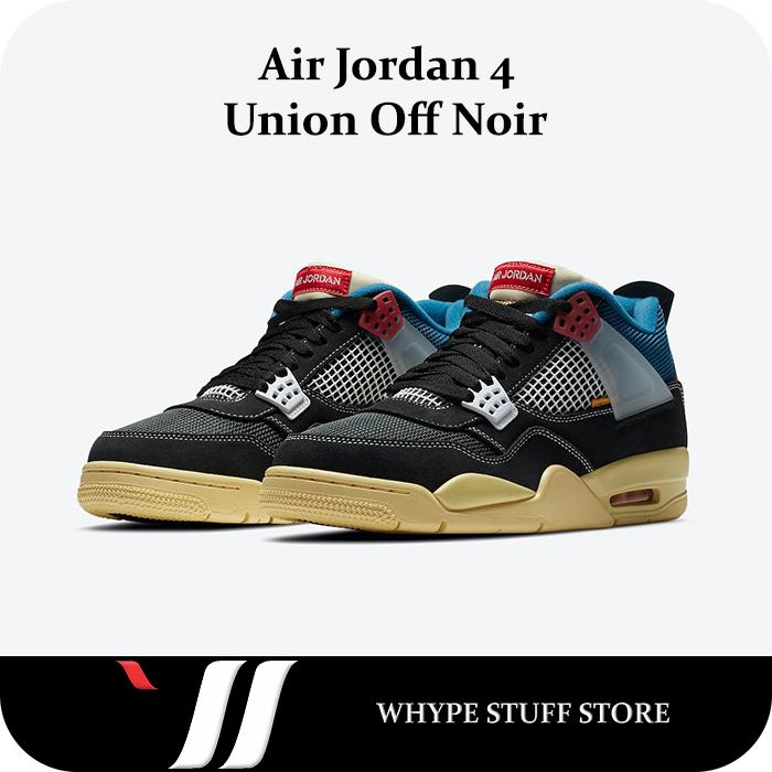 Air Jordan 4 Retro Union Off Noir - DC9533-001 - 100% Authentic