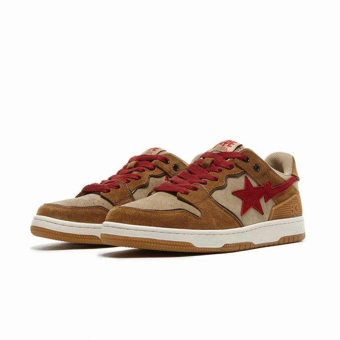 BAPESTA BAPE SK8 STA "Wheat Red"