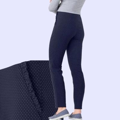 Tchibo Essentials Pullon RuffleDot - Celana Panjang Wanita Branded