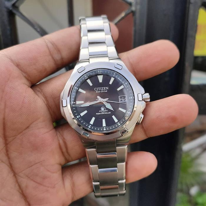 Jam Tangan Arloji Citizen Eco-Drive Attesa Radio Controlled