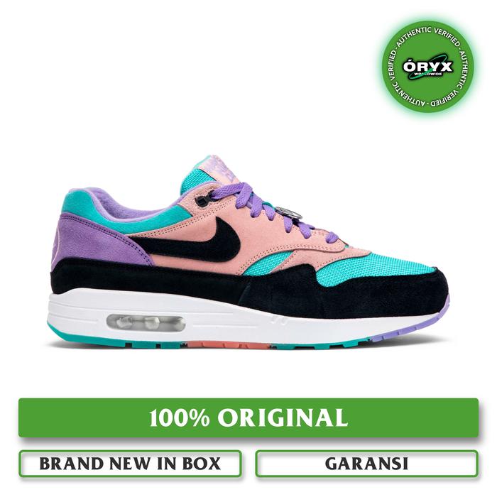 Nike Air Max 1 Have A Nike Day Space Purple / Black / Bleached Coral