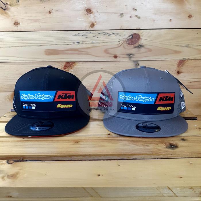 SNAPBACK TLD KTM GOPRO ORIGINAL, TOPI TLD KTM, TOPI TROYLEE DESIGN ORI