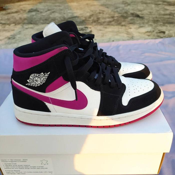 jordan 1 mid cactus flower