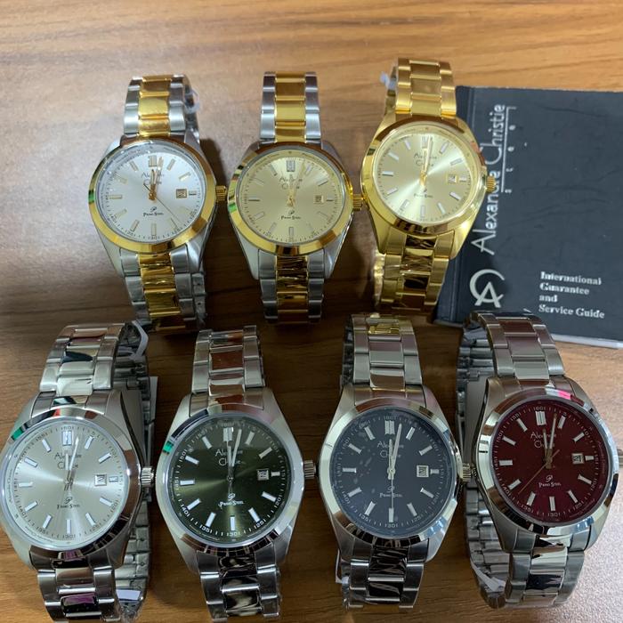 JAM TANGAN ALEXANDER CHRISTIE WANITA ORIGINAL AC 1021 MDBSSGR MDBGPIV