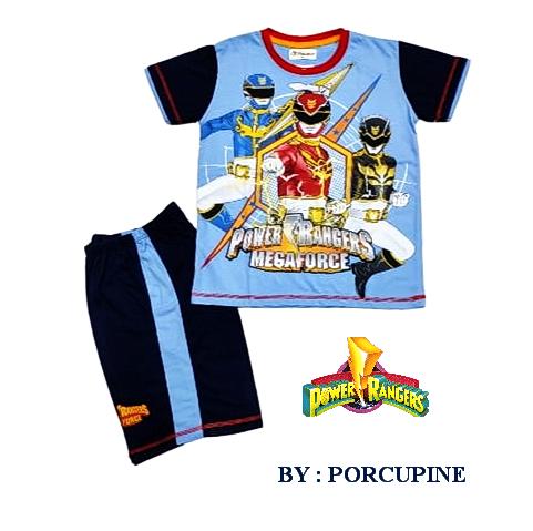 POWER RANGERS MEGA FORCE Baju tidur/ baju rumah Anak Co PORCUPINE .
