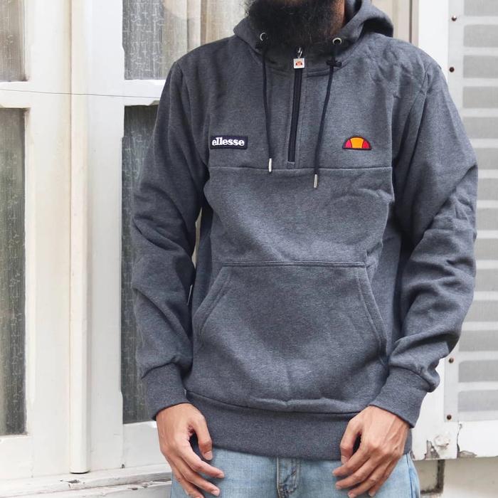 Ellesse Basilica Hoodie Dark Grey Original