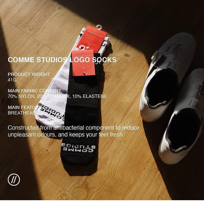 Comme // Studios socks
