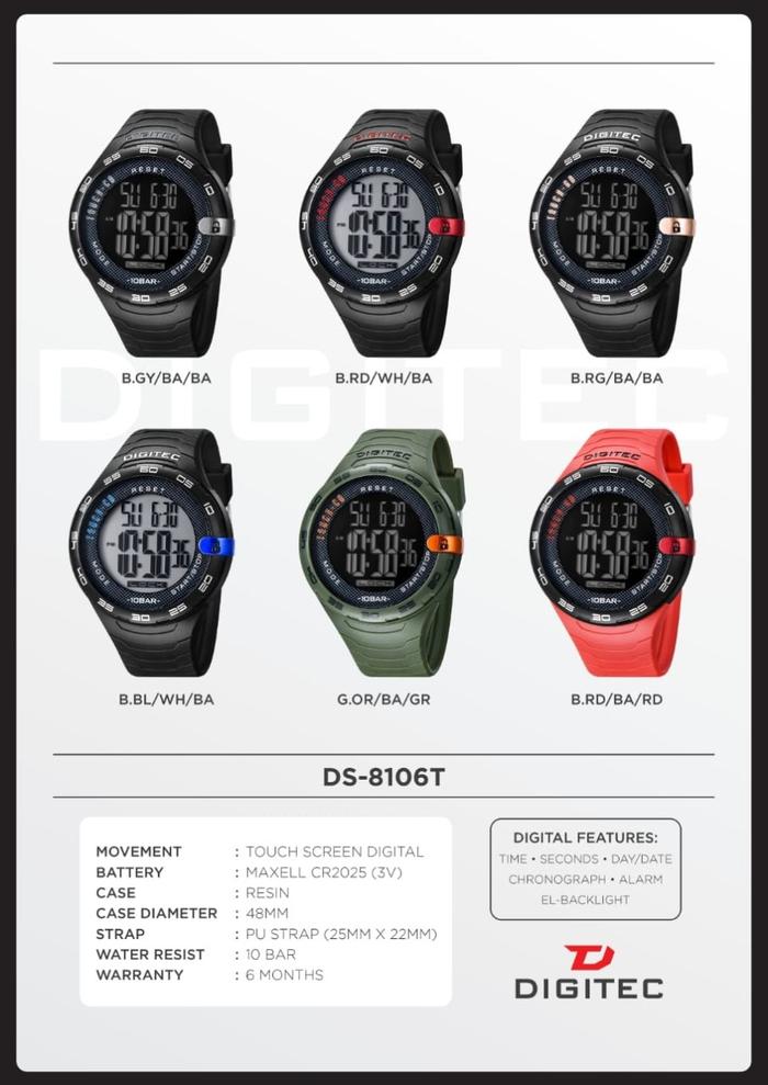 Digitec DS-8106T Original & Garansi
