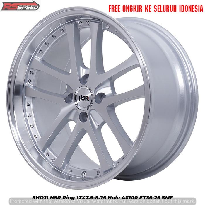 Velg Mobil Corolla Greco Ist, Soluna, Starlet Valco Ring 17 HSR Shoji