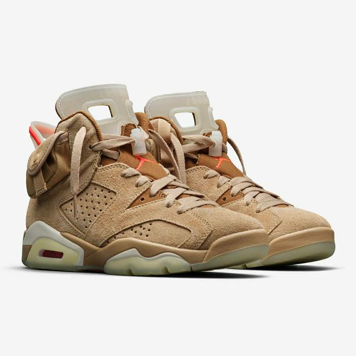 Travis Scott x Air Jordan 6 Retro "British Khaki" DH0690-200
