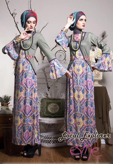 Gamis Esme ori tipe Local Explorer - ready size XXL