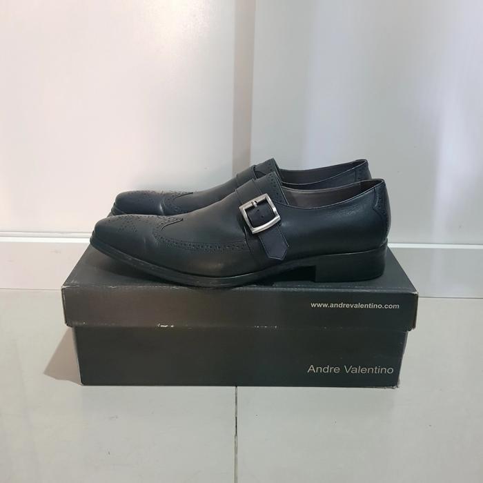 Monkstrap Loafers Formal Andre Valentino Monk Strap Not Junkard Sagara