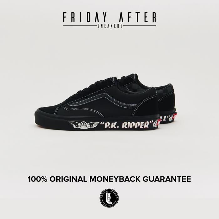 Vans Style 36 x SE Bikes PK Ripper Black Reflective Original Resmi